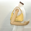 PRADA Pouch Nylon Yellow Auth 40326-21