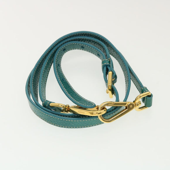 PRADA Gesteppte Handtasche Nylon 2-Wege Türkis Blau Auth 40351