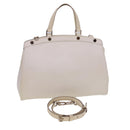 LOUIS VUITTON Epi Blair MM Hand Bag 2way White Yvoire M40330 LV Auth 40363-1