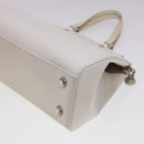 LOUIS VUITTON Epi Blair MM Hand Bag 2way White Yvoire M40330 LV Auth 40363-16