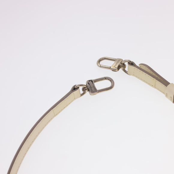 LOUIS VUITTON Epi Blair MM Hand Bag 2way White Yvoire M40330 LV Auth 40363