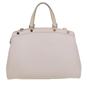 LOUIS VUITTON Epi Blair MM Hand Bag 2way White Yvoire M40330 LV Auth 40363 - 0