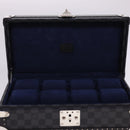 LOUIS VUITTON Damier Graphite Watch Case Coffret 8 Montor Trunk N48226 40463SV-9