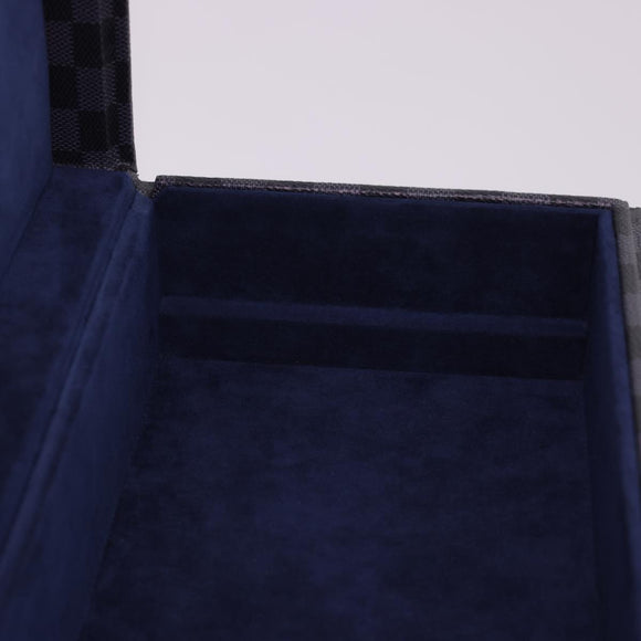 LOUIS VUITTON Damier Graphite Watch Case Coffret 8 Montor Trunk N48226 40463SV