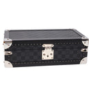 LOUIS VUITTON Damier Graphite Watch Case Coffret 8 Montor Trunk N48226 40463SV-1
