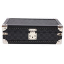 LOUIS VUITTON Damier Graphite Watch Case Coffret 8 Montor Trunk N48226 40463SV-13