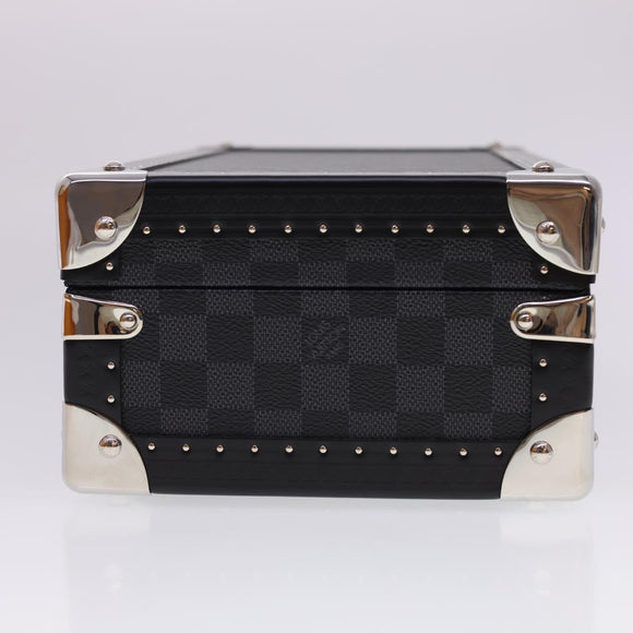 LOUIS VUITTON Damier Graphite Watch Case Coffret 8 Montor Trunk N48226 40463SV