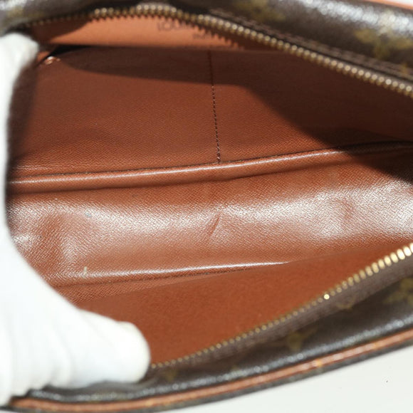 LOUIS VUITTON Monogram Compiegne 28 Clutch Tasche M51845 LV Auth 40466