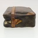 LOUIS VUITTON Monogram Compiegne 28 Clutch Tasche M51845 LV Auth 40466-4