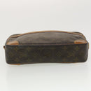 LOUIS VUITTON Monogram Compiegne 28 Clutch Tasche M51845 LV Auth 40466-7