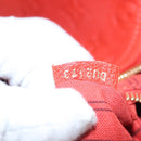 LOUIS VUITTON Empreinte Keepall Bandouliere 45 Boston Bag Red M40910 Auth 40518-12