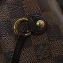 LOUIS VUITTON Damier Ebene Neverfull MM Tote Bag N51105 LV Auth 40600-19