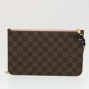 LOUIS VUITTON Damier Ebene Neverfull MM Tote Bag N51105 LV Auth 40600-25