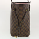 LOUIS VUITTON Damier Ebene Neverfull MM Tote Bag N51105 LV Auth 40600-3