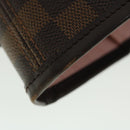 LOUIS VUITTON Damier Ebene Neverfull MM Tote Bag N51105 LV Auth 40600-7