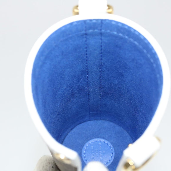 LOUIS VUITTON Monogram NBA FLASK HOLDER Water Bottle Blue Red GI0565 Auth 40703SM