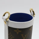 LOUIS VUITTON Monogram NBA FLASK HOLDER Water Bottle Blue Red GI0565 Auth 40703S-5