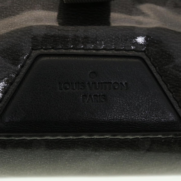 LOUIS VUITTON Monogram Eclipse Glaze Messenger PM Umhängetasche M52218 Auth 40800