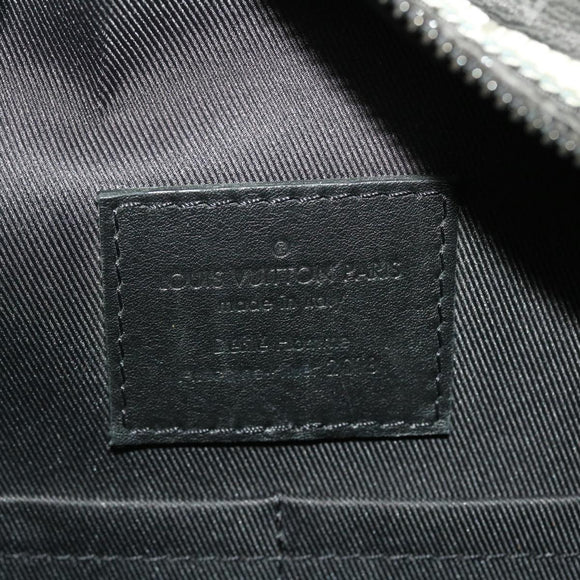 LOUIS VUITTON Monogram Eclipse Glaze Messenger PM Umhängetasche M52218 Auth 40800