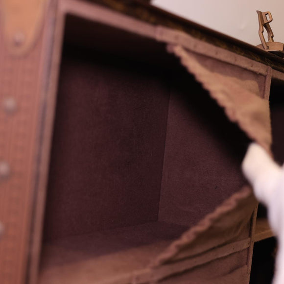 LOUIS VUITTON Monogram Gemine Shoes Trunk M21626 LV Auth 41008SV