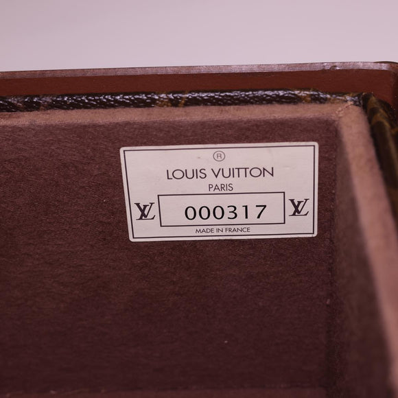 LOUIS VUITTON Monogram Gemine Shoes Trunk M21626 LV Auth 41008SV