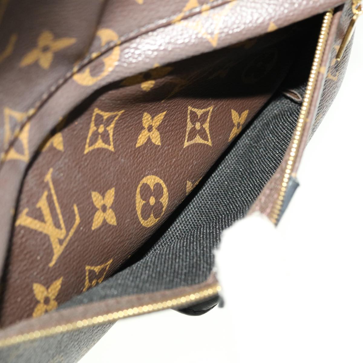 LOUIS VUITTON Monogram Palm Springs PM Backpack M41560 LV Auth 41103