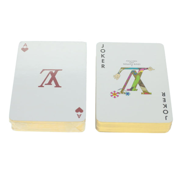 LOUIS VUITTON Monogram Casino Case Playing Cards Cube Game Dice SPO Auth 41140S