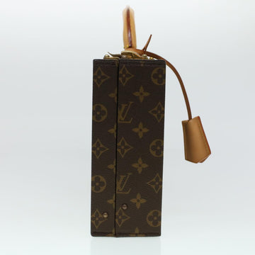 LOUIS VUITTON Monogram Casino Case Playing Cards Cube Game Dice SPO Auth 41140S - 0