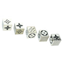 LOUIS VUITTON Monogram Casino Case Playing Cards Cube Game Dice SPO Auth 41140S-31