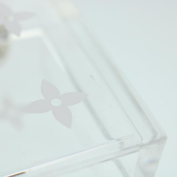 LOUIS VUITTON Monogram Casino Case Playing Cards Cube Game Dice SPO Auth 41140S