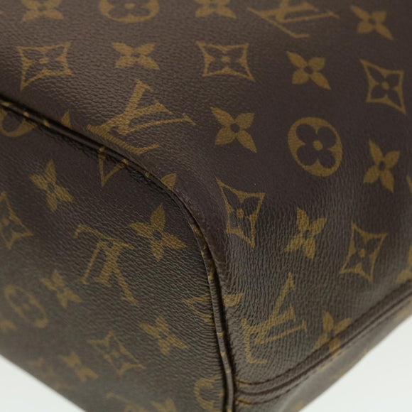 LOUIS VUITTON Monogram Neverfull MM Tote Bag M40156 LV Auth 41155SA