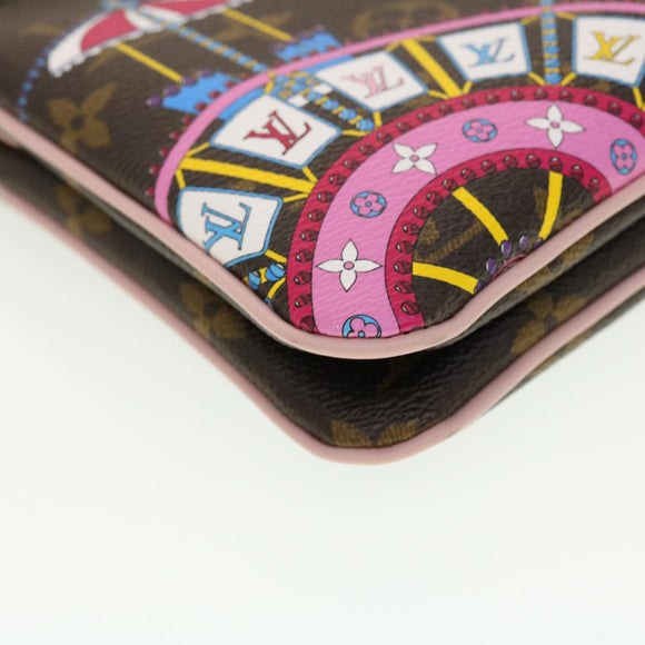 LOUIS VUITTON Vivienne Chain Pochette Double Zip Shoulder Bag M69744 LV 41162S