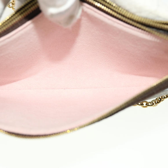 LOUIS VUITTON Vivienne Chain Pochette Double Zip Shoulder Bag M69744 LV 41162S