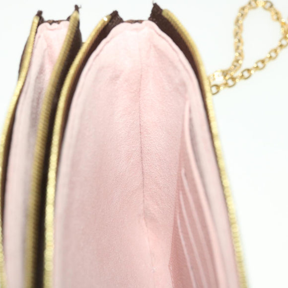 LOUIS VUITTON Vivienne Chain Pochette Double Zip Shoulder Bag M69744 LV 41162SM