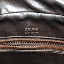 CELINE C Macadam Canvas Shoulder Bag Beige Auth 41264-18