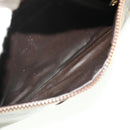 CELINE C Macadam Canvas Shoulder Bag Beige Auth 41264-19