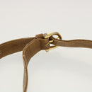 CELINE C Macadam Canvas Umhängetasche Beige Auth 41264-8