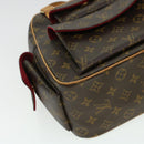 LOUIS VUITTON Monogram Excentri Cite Hand Bag M51161 LV Auth 41505-15