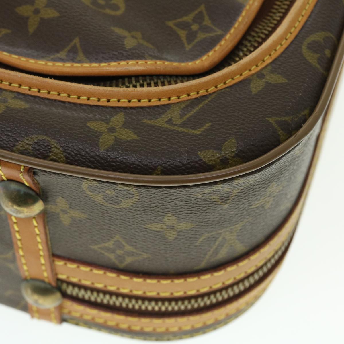 LOUIS VUITTON Monogram Tennis Case Valise Tennis Bag Racket case LV Auth 41573