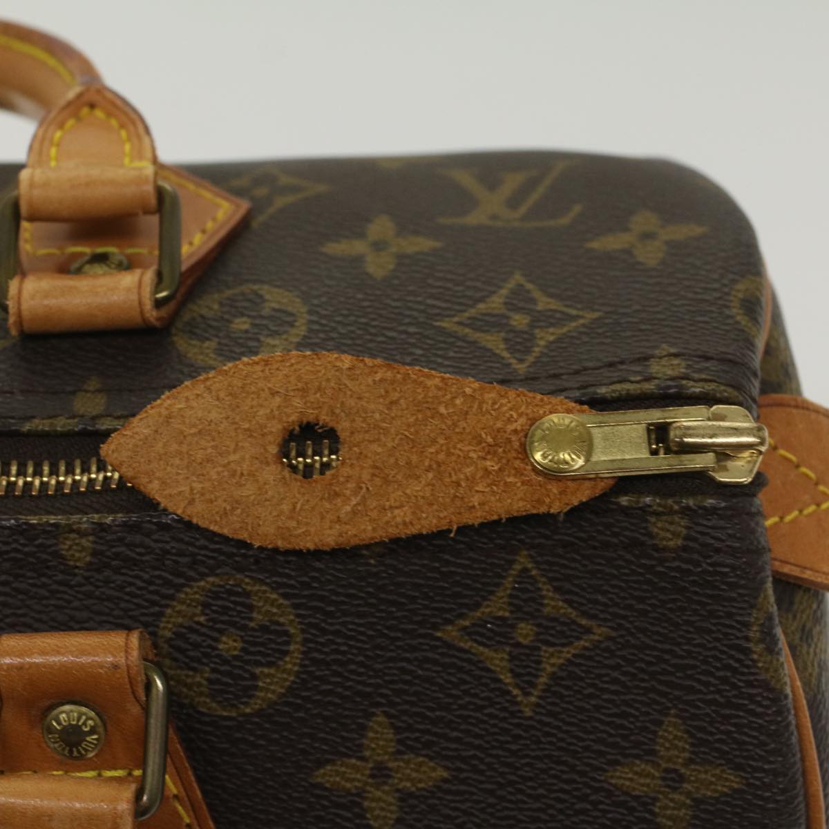 LOUIS VUITTON Monogram Speedy 30 Hand Bag M41526 LV Auth 41699