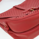 LOUIS VUITTON Perfo Furore Saumur Shoulder Bag Pink LV Auth 41755AM-19