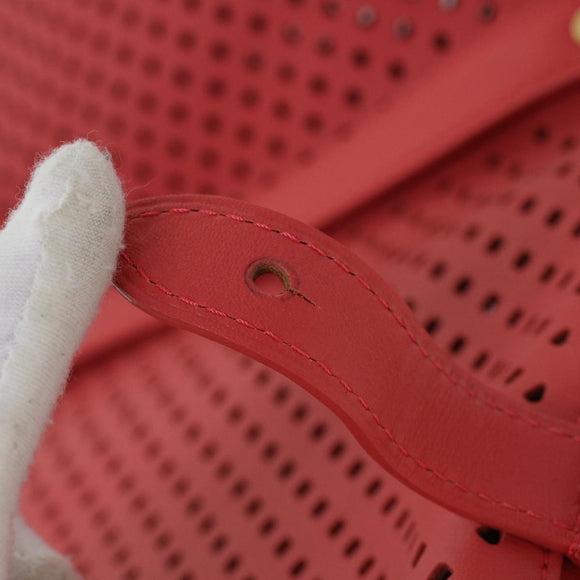 LOUIS VUITTON Perfo Furore Saumur Shoulder Bag Pink LV Auth 41755AM