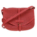 LOUIS VUITTON Perfo Furore Saumur Shoulder Bag Pink LV Auth 41755SAM-1