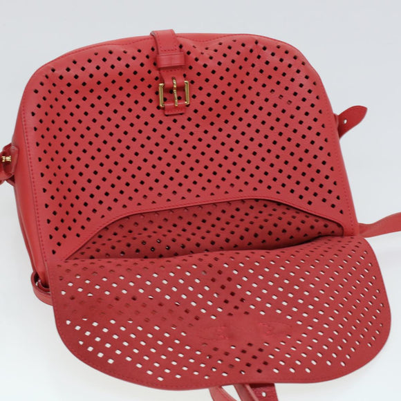 LOUIS VUITTON Perfo Furore Saumur Shoulder Bag Pink LV Auth 41755AM