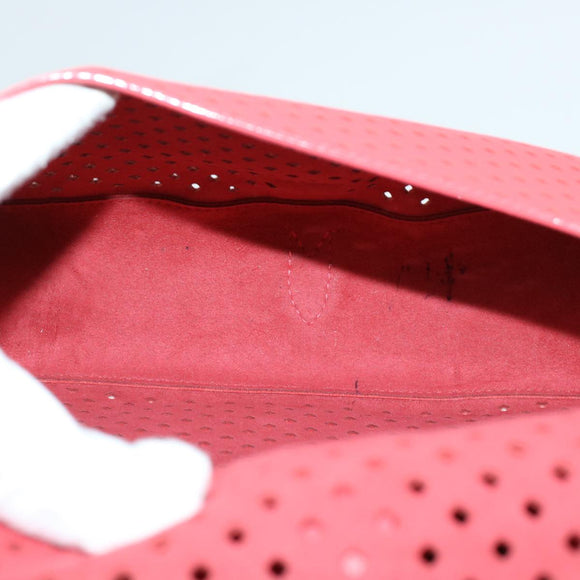 LOUIS VUITTON Perfo Furore Saumur Shoulder Bag Pink LV Auth 41755AM