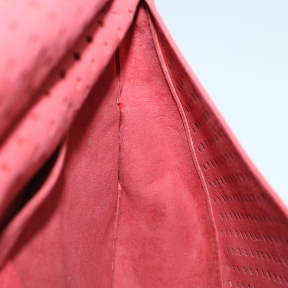 LOUIS VUITTON Perfo Furore Saumur Shoulder Bag Pink LV Auth 41755AM