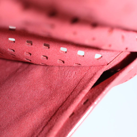 LOUIS VUITTON Perfo Furore Saumur Shoulder Bag Pink LV Auth 41755AM