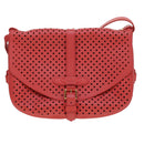LOUIS VUITTON Perfo Furore Saumur Shoulder Bag Pink LV Auth 41755AM-13