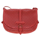 LOUIS VUITTON Perfo Furore Saumur Shoulder Bag Pink LV Auth 41755SAM-2