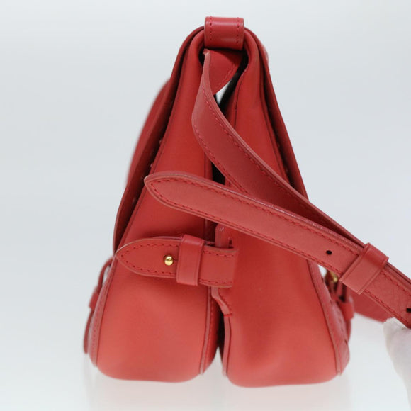 LOUIS VUITTON Perfo Furore Saumur Shoulder Bag Pink LV Auth 41755AM